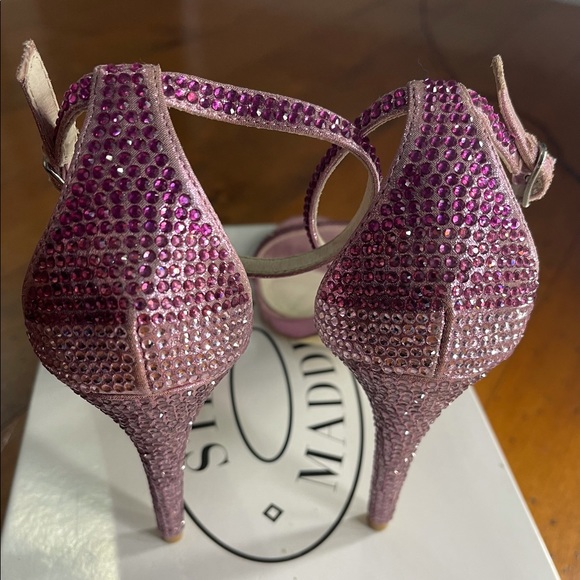 Steve Madden Multi color stone 4” heel sandals - Picture 2 of 7